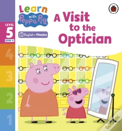 Capa do artigo Learn With Peppa Phonics Level 5 Book 11   A Visit To The Optician (Phonics Reader)