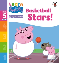 Capa do artigo Learn With Peppa Phonics Level 5 Book 12   Basketball Stars! (Phonics Reader)