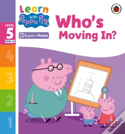 Capa do artigo Learn With Peppa Phonics Level 5 Book 14   Who'S Moving In? (Phonics Reader)