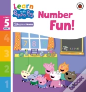 Capa do artigo Learn With Peppa Phonics Level 5 Book 9   Number Fun! (Phonics Reader)