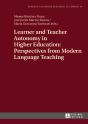Learner And Teacher Autonomy In Higher Education: Perspectives From Modern Language Teaching - Preview