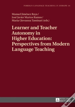 Capa do artigo Learner And Teacher Autonomy In Higher Education: Perspectives From Modern Language Teaching