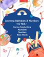 Learning Alphabets And Numbers - For Kids - Cursive Handwriting Alphabets Numbers Basic Words - Preview