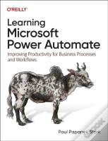 Learning Microsoft Power Automate