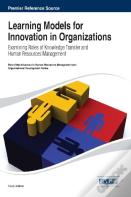Learning Models For Innovation In Organizations