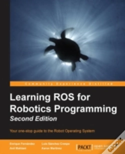 Capa do artigo Learning Ros For Robotics Programming - Second Edition