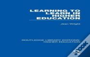 Learning To Learn In Higher Education