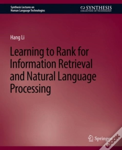 Capa do artigo Learning To Rank For Information Retrieval And Natural Language Processing