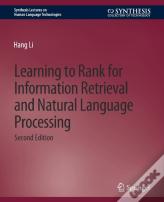 Learning To Rank For Information Retrieval And Natural Language Processing, Second Edition