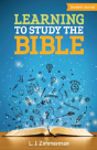 Learning To Study The Bible Student Journal - Preview