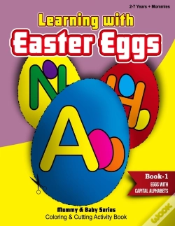 Capa do artigo Learning With Easter Eggs - Book 1 - Eggs With Capital Alphabets - 2years+Mommies