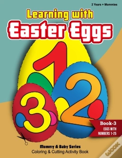 Capa do artigo Learning With Easter Eggs - Book 3 - Eggs With Numbers 1 - 25