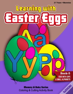 Capa do artigo Learning With Easter Eggs - Book 5 - Eggs With Capital And Small Alphabets - 2years+Mommies