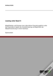 Leasing Unter Basel Ii