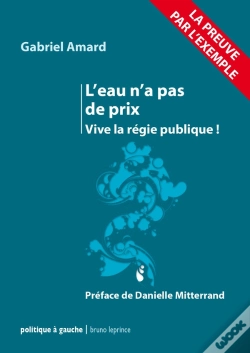 Capa do artigo L'Eau N'A Pas De Prix
