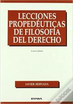 Lecciones Propedéuticas De Filosofía Del Derecho