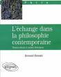 L'Échange Dans La Philosophie Contemporaine - Preview