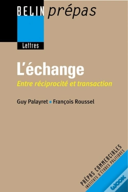 Capa do artigo L'Échange : Entre Réciprocité Et Transaction