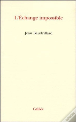 Capa do artigo L'Échange Impossible