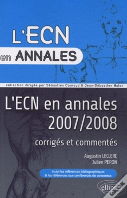 Capa do artigo L'Ecn En Annales 2007 & 2008 ; Corrigés Et Commentés