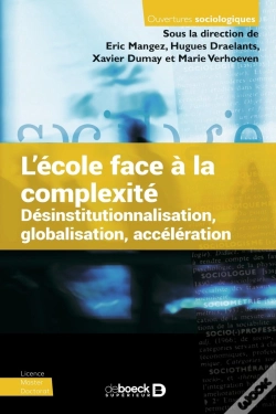 Capa do artigo L'École Face À La Complexité : Désinstitutionalisation, Globalisation, Accélération