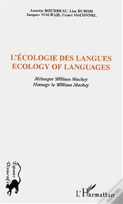 Capa do artigo L'Ecologie Des Langues ; Melanges A William Mackey