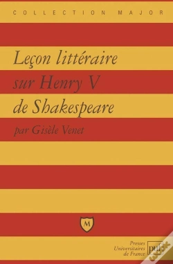 Capa do artigo Leçon Litteraire Sur Henry V De Shakespeare