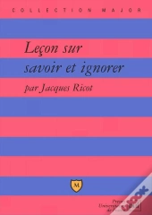 Leçon Sur Savoir Et Ignorer