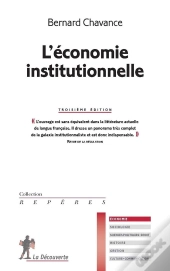 L'Économie Institutionnelle (3e Édition)