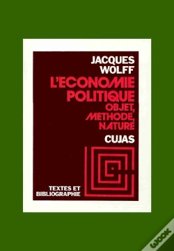 Capa do artigo L'Économie Politique ; Objet Méthode Nature
