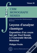 Lecons D'Analyse Classique