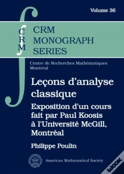 Capa do artigo Lecons D'Analyse Classique
