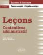 Leçons De Contentieux Administratif - Preview