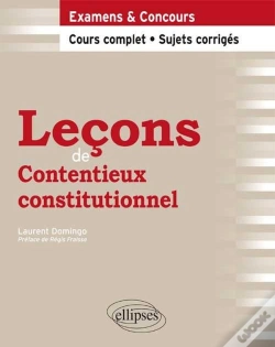 Capa do artigo Leçons De Contentieux Constitutionnel