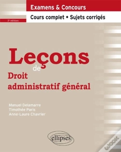 Capa do artigo Leçons De Droit Administratif Général, 2e Édition