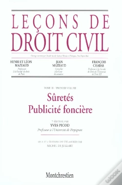 Capa do artigo Lecons De Droit Civil ; T.3/1 Les Suretes