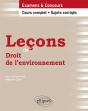 Leçons De Droit De L'Environnement ; Cours Complet Et Sujets Corrigés - Preview