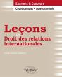 Leçons De Droit Des Relations Internationales. Cours Complet Et Sujets Corrigés - Preview