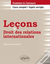 Capa do artigo Leçons De Droit Des Relations Internationales. Cours Complet Et Sujets Corrigés