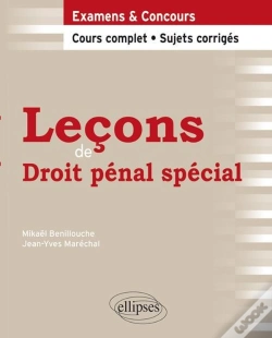 Capa do artigo Leçons De Droit Pénal Spécial ; Cours Complet, Sujets Corrigés