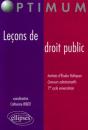 Leçons De Droit Public - Preview