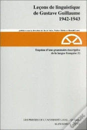 Capa do artigo Leçons De Linguistique De Gustave Guillaume, 1942-1943