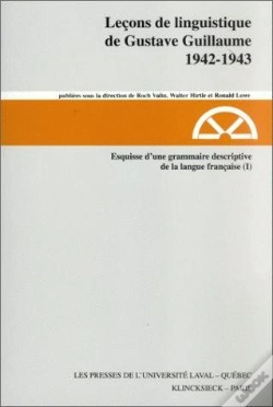 Capa do artigo Leçons De Linguistique De Gustave Guillaume, 1942-1943