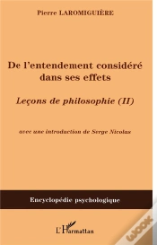 Capa do artigo Lecons De Philosophie T.2 ; De L