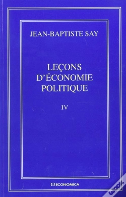 Capa do artigo Lecons D'Economie Politique - Volume Iv