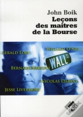 Leçons Des Maîtres De La Bourse