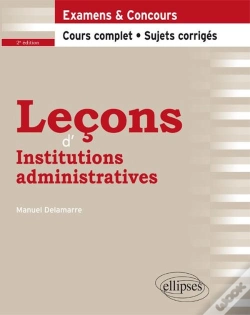 Capa do artigo Leçons D'Institutions Administratives - 2e Édition