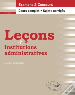 Capa do artigo Leçons D'Institutions Administratives - 2e Édition