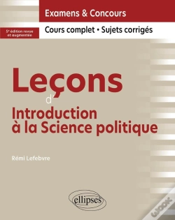 Capa do artigo Leçons D'Introduction À La Science Politique