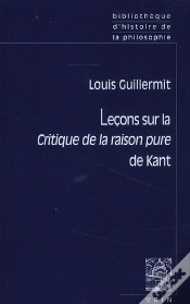 Capa do artigo Leçons Sur La Critique De La Raison Pure De Kant